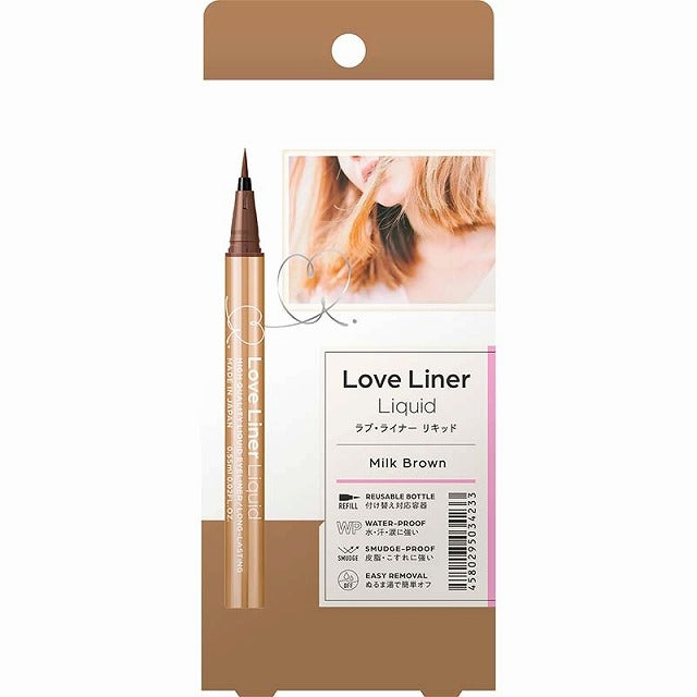 【Love Liner（ラブ・ライナー）】 リキッドアイライナーＲ４ ミルクブラウン 233