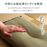 【IKEHIKO】 い草 おとこの枕 くぼみ平枕 105