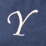 ピオンオリジナル【LAFIEL（ラフィール）】 ロゴ刺繍帆布仕切テサゲ 「Ｙ」 ブルー 510