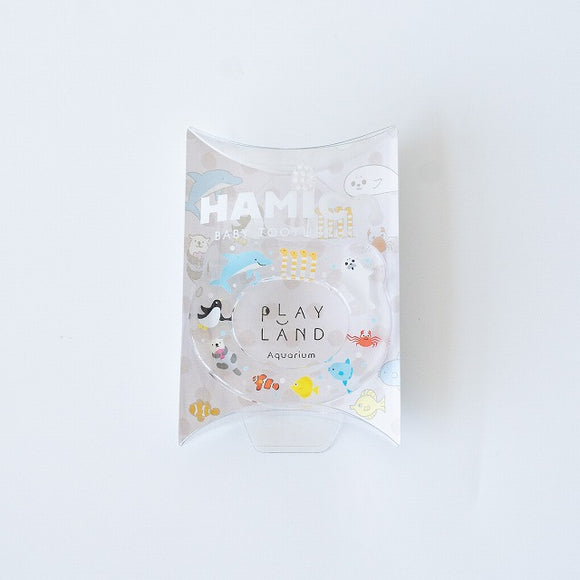 「HAMICO」（ハミコ）ベビー歯ぶらし(5ヵ月～3歳） アクアリウム ハミコベビー プレイランドシリーズ B_p_02 赤ちゃん ベビー かわいい 可愛い  001