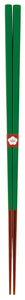 箸　常磐緑　にっぽん伝統色箸23cm　104614　614